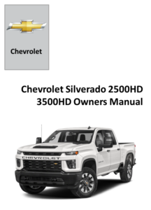 2002 SILVERADO 2500HD OWNERS MANUAL visual data 4